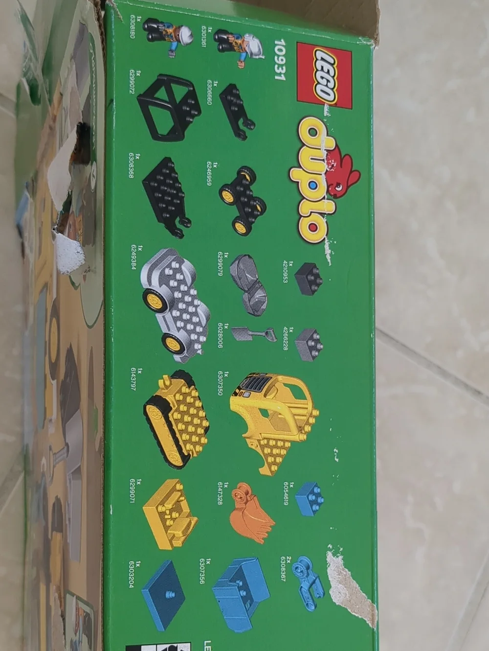 Lego Duplo Truck & Trucked Excavator
